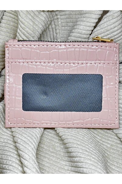 bijoux uniques Light Pink Zipper Women's Snow Wallet