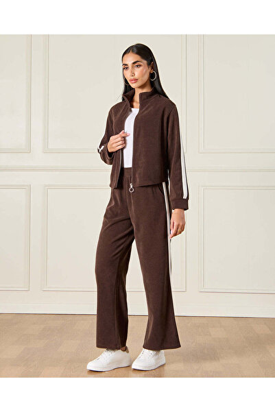 REDTAG Women Brown Wide Leg Active Pants