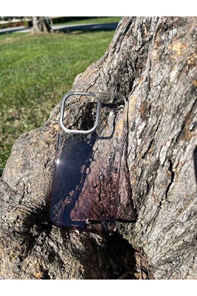 Jetmobil حافظة زجاجية ملونة متوافقة مع آيفون 15 برو