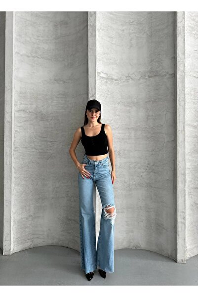 ZDN JEANS Yüksel Bel Pantolon