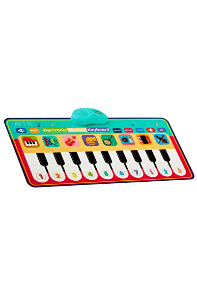 Krista Covor muzical interactiv cu 10 clape și 8 instrumente