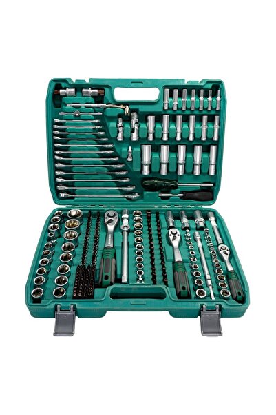 Titi 5465 Socket Set, Bits, Mechanic's Set with Combination Wrench - 216 Pieces