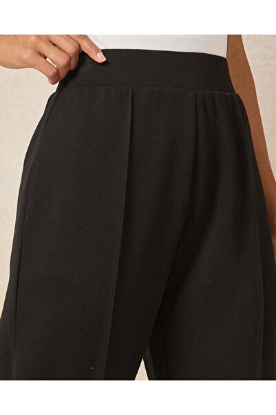 REDTAG Women Black Solid Active Pants