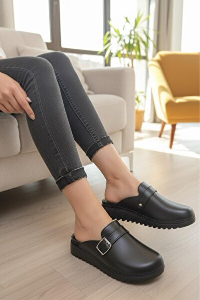 Oksit Prl 3102 Ορθοπεδικές μαλακές ελαφριές παντόφλες με κλειστή μπροστινή πλευρά για καθημερινή χρήση για γυναίκες