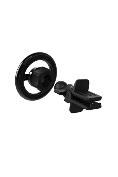 FIXED Car Phone Holder for Air Vent Grille, MagSafe Compatible, 360° Rotation, Grip, Black