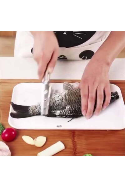 ISO TRADE Fackelmann Nirosta Premium Stainless Steel Fish Cleaner