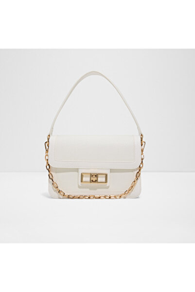 Aldo Kailiwia Shoulder Bag with Twist Lock Closure and Detachable Strap