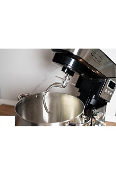 goldmann Planetary Stand Mixer with Stainless Steel Bowl, 2800 W, 10 L, Silver