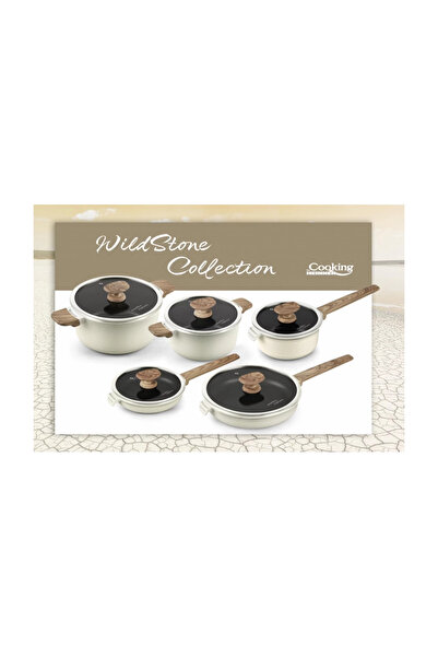 Heinner Pot with lid 20x9.5 cm, 2.5 L, WILD STONE