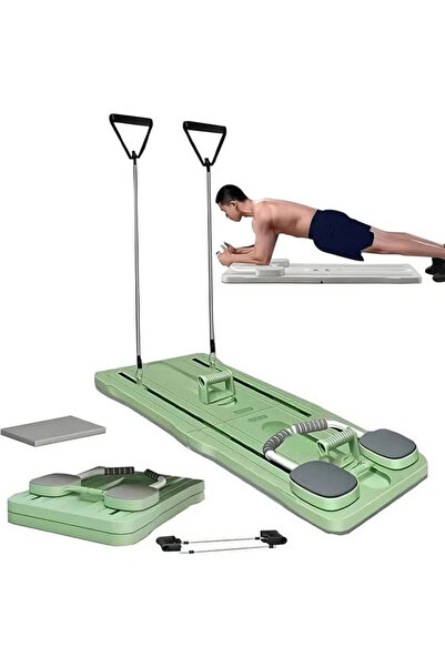 Fitness World لوح بيلاتيس - مجموعة إصلاح بيلاتيس ، لوح انزلاقي 5 في 1 لتمارين...