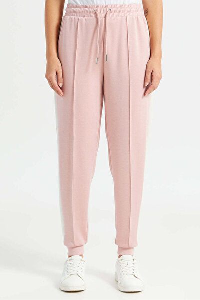 REDTAG Women Apricot Elasticated Waist Joggers