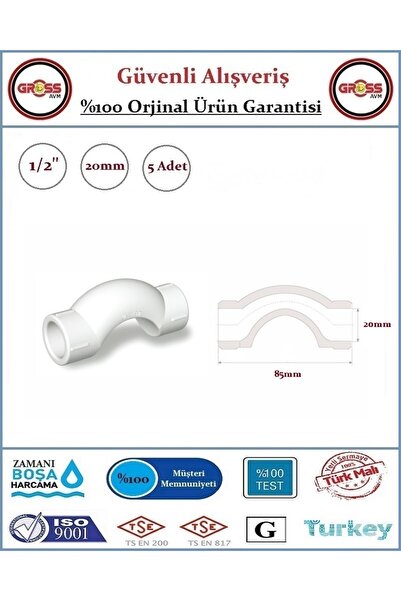 FIRAT PPRC Kavis Atlama - 20mm - 5 Adet