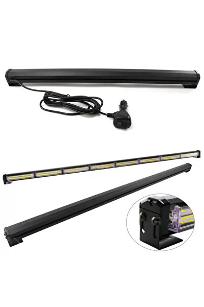 KAPOTO 124cm 14 Fonksiyonlu Off Road Led Çakar Bar 9V-30V 4x4 Beyaz Projektör...
