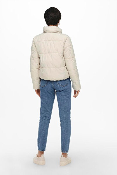 ONLY JDY Жіночий короткий пуховик - високий комір, на блискавці - Newerica