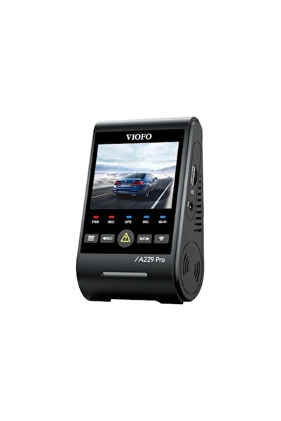 Viofo A229 PRO 3CH-G GPS Dash Cam, 3-Channel, 4K, Black