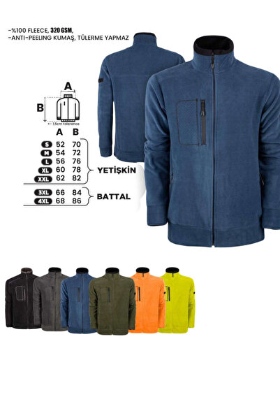 valedia Offroad Anti-Peeling Zippered Cold-Proof Zippered Fleece Jacket