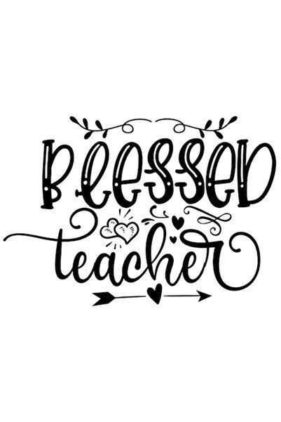 OEM Autocolant profesor Vlessed — Săgeată și inimă, cadou pentru profesor, ne...