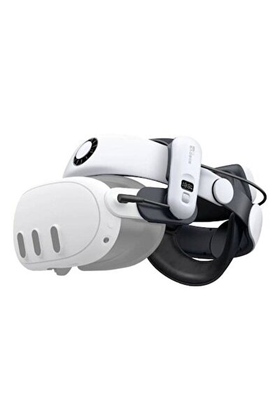 BOBOVR S3 Pro battery head strap compatible with Meta Quest 3 / Quest 3S, White/Black