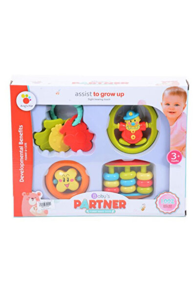OEM Set of 4 baby teething and play toys - Baby Partner