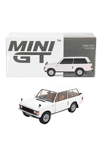 mini gt 1:64 Range Rover Davos White Diecast Model Araba