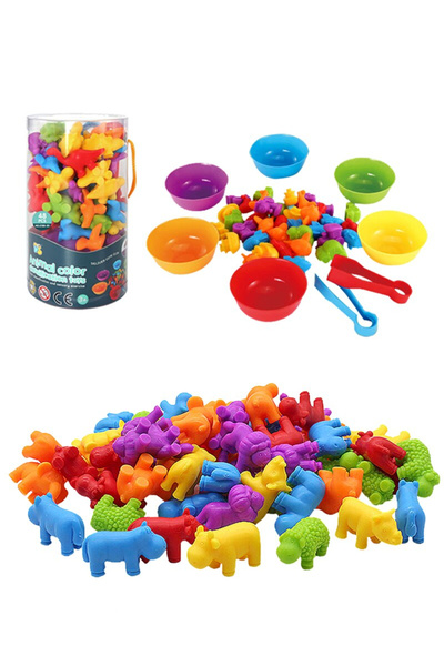 Krista Jucărie creativă și de sortare a culorilor Curcubeu