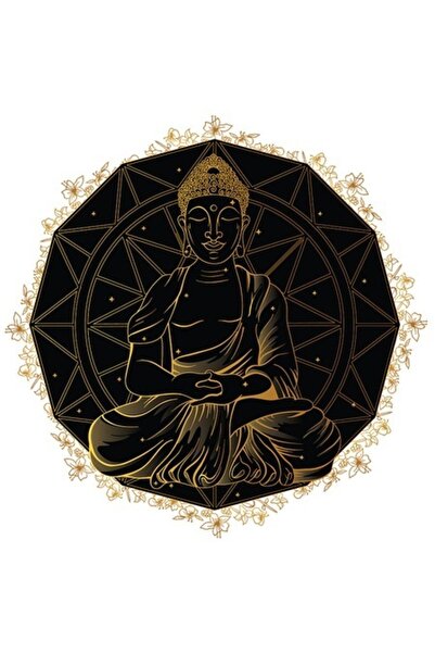 OEM Autocolant călugăr meditativ, meditație Zen „Pe drumul meu spre calm”, bo...