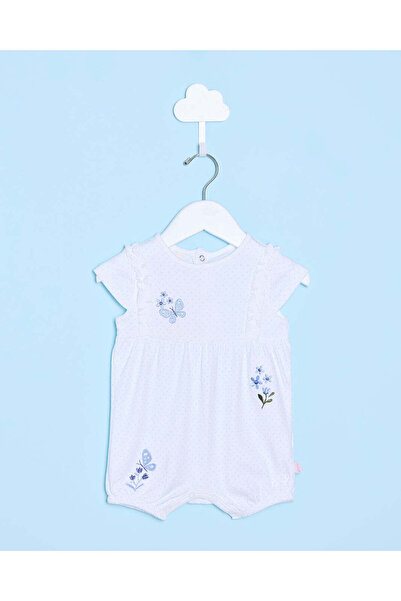 REDTAG رومبير فراشة أبيض للأطفال