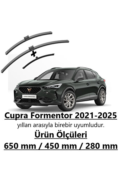Silbak Cupra Formentor 2021-2025 Ön ve Arka Silecek Takımı