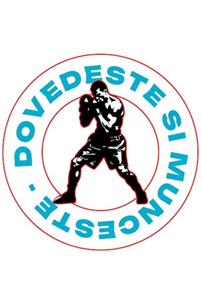 OEM Autocolant - Jucător de meci de boxer, „Dovedește-ți talentul și muncește...