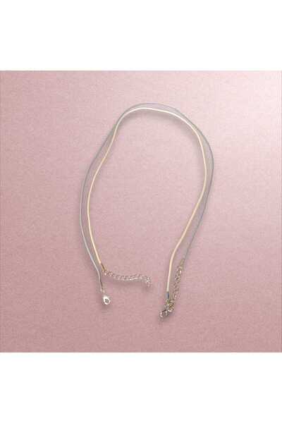 Pawnest Handmade مجموعة من 2 حبل تعليق من البوليستر باللون الكريمي والأزرق - ...