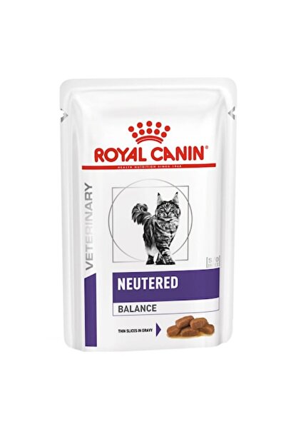 Royal Canin Set de 12 pliculețe de hrană umedă pentru pisici Neutered Mainten...