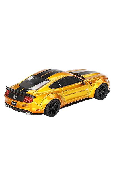 mini gt 1:64 Lb-Works Ford Mustang lb Gold Diecast Model Car
