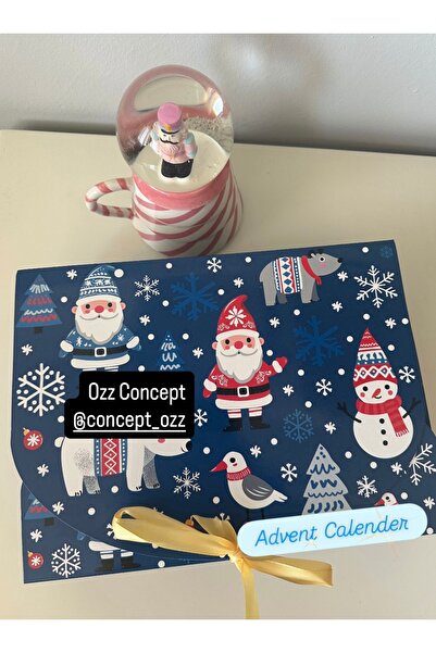 OzzConcept Ozz Concept 2026 Kişiye Özel 12'li Advent Calendar Kutusu**kar kür...