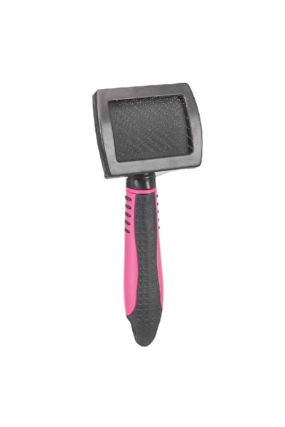 Trixie Soft Dematting Brush, Trixie, Plastic Handle/Metal Bristles, 7x16 cm, Pink/Black