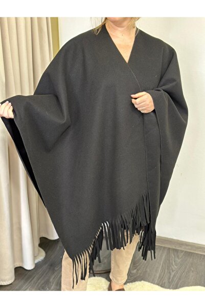 OEM Black Cape with Fringes