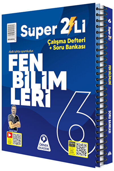 Örnek Akademi Yayınları Örnek Akademi 6. Sınıf Süper İkili Fen Bilimleri Seti
