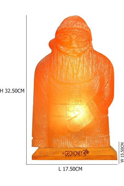 Geohoney Himalayan Salt Lamp - Santa Claus