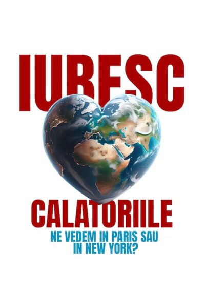 OEM Autocolant glob în formă de inimă „Îmi place să călătoresc - Ne vedem la ...