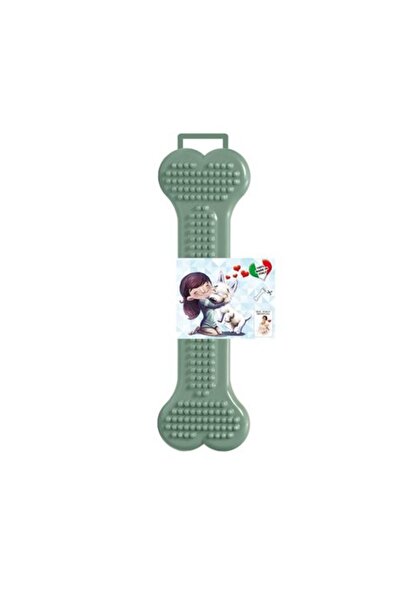 COBBYS PET Jucărie pentru câini GeoBone 6, cauciuc, 27,5 x 8,5 cm, verde