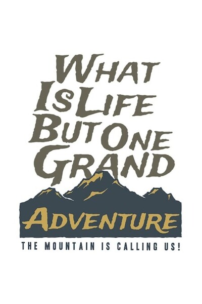 OEM Стикер „Какво е живо, Бутон“ - Приключение, Черен с бели кантове, PVC вин...