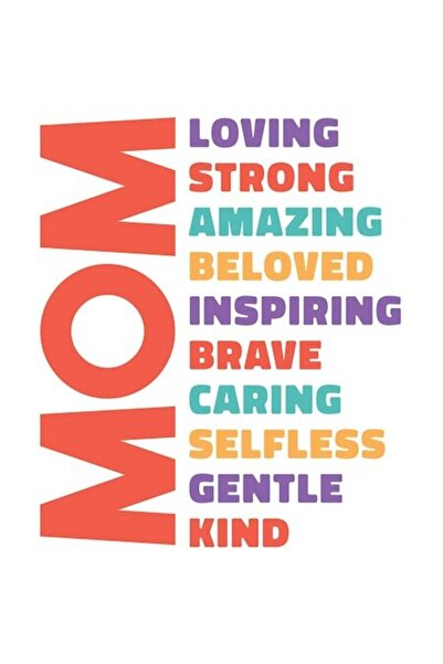 OEM Autocolant pentru mame — mesaj în engleză „Iubitoare, puternică, uimitoar...