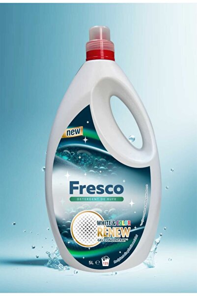 FRESCO DETERGENT FOR WHITE AND COLORED LAUNDRY 5L