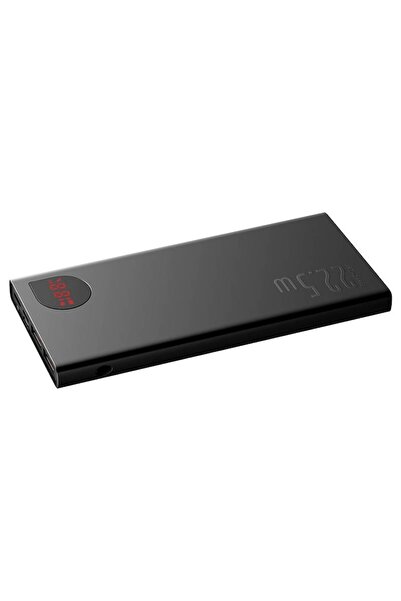 Baseus Baterie externă Adaman Metal 10000 mAh, PD și încărcare rapidă 4.0 22.5W - Negru