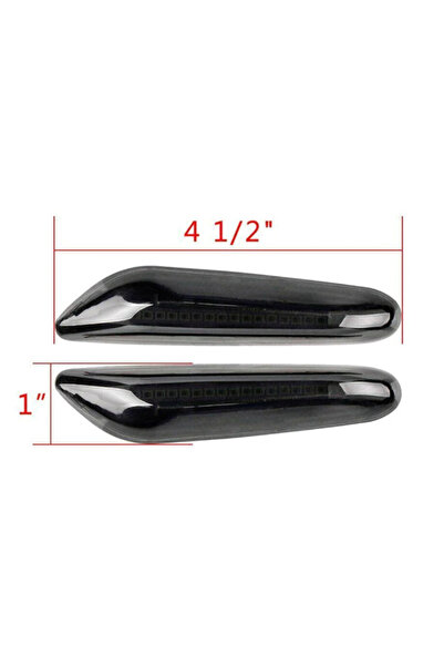 Ruan Set of 2 x BMW LED Dynamic Sequential Wing Turn Signals