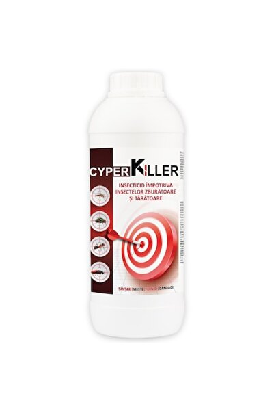 Pasteur Cyper-Killer — Concentrated liquid insecticide for crawling and flying insects, 1000 ml