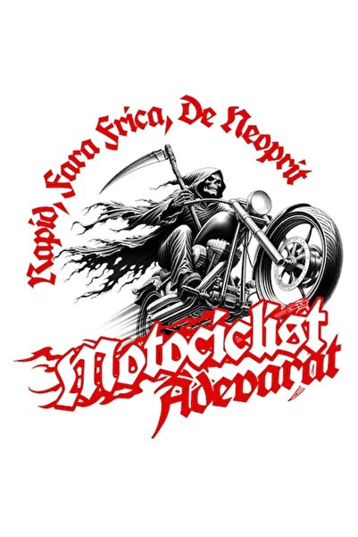 OEM Стикер за ужаси с мотоциклет „Мрачен жътвар“, коса и плащ, PVC винил, бял...