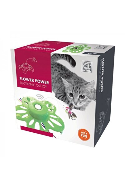 M-PETS لعبة قطط إلكترونية بقوة الزهور (25 سم)