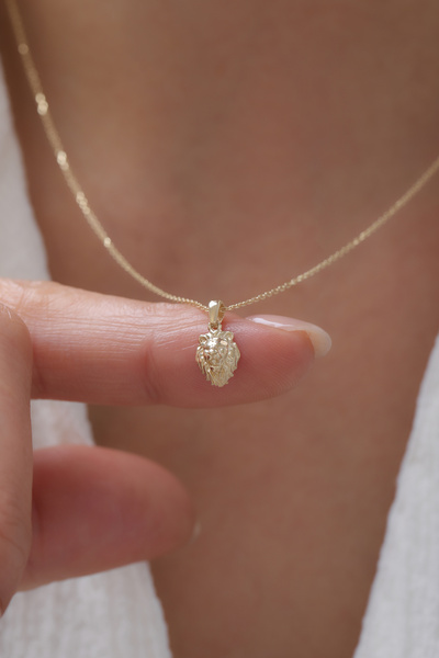 YAVUZ KUYUMCULUK 14 Ayar Altın Aslan Kolye