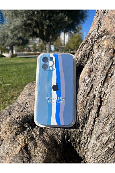 Jetmobil iPhone 12 Pro Compatible Rainbow Case with Logo