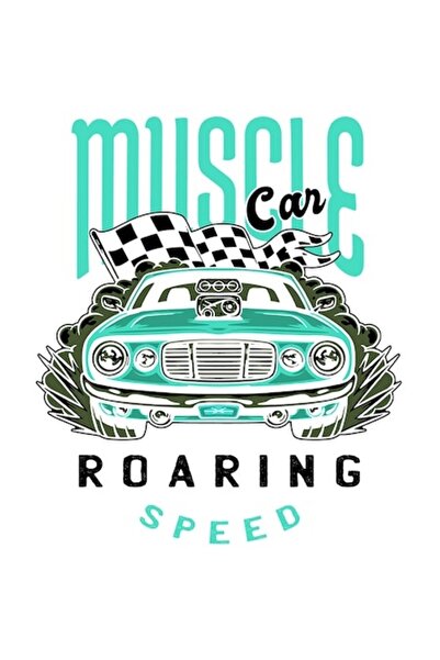 OEM Autocolant personalizat pentru iubitorii de mașini, mașină musculoasă, vi...